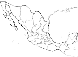 Una de las zonas más importantes que se puede observar en un mapa de méxico y estados unidos, ya que es una de las. Mapa De Mexico Sin Nombres