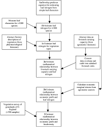 flow diagram showing the interrelationships between the