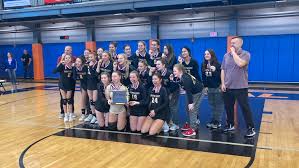 Three District 10 girls volleyball champions were crowned Saturday