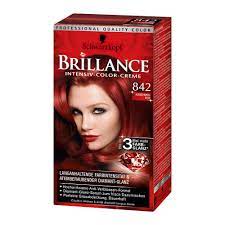 If you have brown hair and use blonde dye on your hair, then your hair will end up light brown. Schwarzkopf Brillance 842 Cashmere Red German Drugstore Schwarzkopf Hair Color Box Hair Dye Vintage Hair Accessories