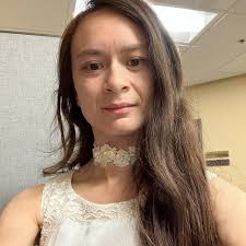 1 Pink Glitter Choker