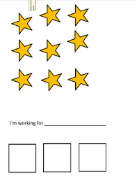 Star Chart With 3 Spaces Extra Stars By Debs Circus Tpt