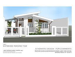 Architecture And Interior Design By Michie Santos At Coroflot Com Modern Bungalow House Bungalow House Design Modern Bungalow