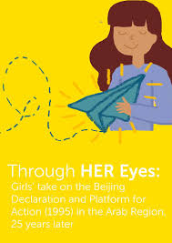 Through HER Eyes: Girls' take on the Beijing Declaration and Platform for  Action in the Arab Region, 25 years later - Save the Children's Resource  Centre