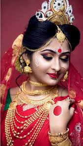 Bengali Bride Images Indian Bride Makeup Bengali Bridal Makeup Bridal Makeup Wedding So who are the skilled artists in bridal makeup that help the kolkata bride look her best on her wedding day? bride makeup bengali bridal makeup