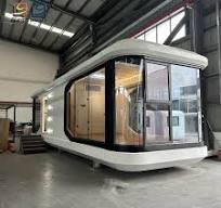Modern Space Capsule House,Prefabricated Capsule Container House