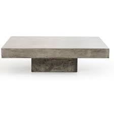 Lipscomb Coffee Table Reviews Allmodern Living Room Coffee Table Stone Coffee Table Concrete Coffee Table