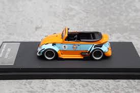 Новинка, в наличии HKM 164 RWB Beetle, модифицированное Белое колесо № 1,  литье под давлением в коллекции 2023, Подарочная модель автомобиля в  масштабе | AliExpress