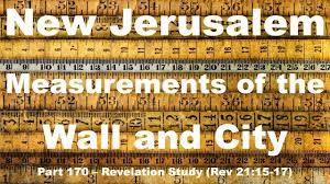 New Jerusalem - Symbolic Meaning Of The Measurements - 12,000 Furlongs, 144  Cubits, Four Square - Youtube