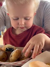 Today Jackson learned about fried Oreos. , I can’t wait to share all the  yummy foods with you honey. 😋