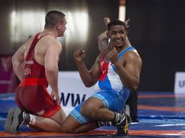 Fue como una lucha grecorromana en un trampolín.: Sampson Of Cuba And Michaelson Of Usa Win Golden Boots On Day Two Of Wrestleoaxtepec United World Wrestling