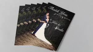 Wedding thank you photo postcards uk. Flat Wedding Thank You Cards Wedding Card Printing