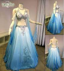 A Belly Dancer S Wedding Dress Schone Kleider Kleider Bauchtanzerin