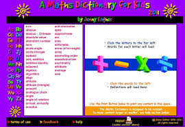 A Maths Dictionary For Kids 2011 By Jenny Eather Math Technology And Udl Closing The Achievement Gap Dictionary For Kids Math Upper Elementary Math