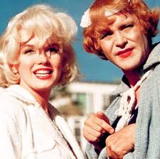 Marilyn Monroe and Jack Lemmon🧡 "some like it hot"