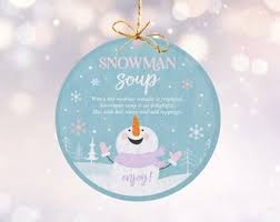 Pdfs zusammenfügen ist ganz einfach. Schneemann Suppe Label Etsy