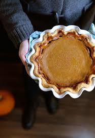 This is a rich, spicy pie that slices well and has a bright pumpkin flavor. Thanksgiving Pumpkin Pie The Taste Thanksgiving Pumpkin Pie Food Processor Recipes Food