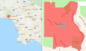 It's charred more than 1,320 acres since it was reported friday and is. Pacific Palisades Fire Mapped Latest News As Residents Told To Be Ready To Evacuate Again World News Express Co Uk