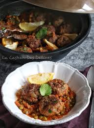 Tajine De Boulettes D Aubergines La Casbah Des Delices