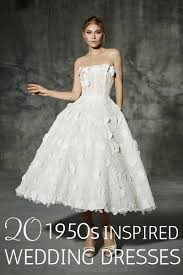 Ending feb 16 at 11:00am pst. 20 Chic 1950s Inspired Wedding Dresses Chic Vintage Brides