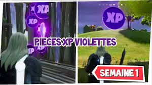 10 récompenses cachées dans fortnite saison 4! Pieces D Xp Violettes Semaine 1 Saison 4 Purple Xp Coins Season 4 Week 1 Fortnite Youtube
