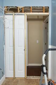Your pocket door kit should contain the rails on which the door slides into the wall. Door Installation Door Inspiration For Your Home