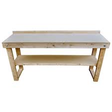 Signature Development 72 In Fold Out Wood Workbench Wkbnch72x22 The Home Depot Wood Top Workbench Workbench Woodworking Bench Plans
