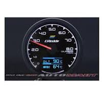 Greddy Meter Water Temp Multi D/A Dauge 7 Colour Display Universal Fit +  Battery Volts