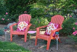 Pink Orange In The Garden My Lowe S Challenge Calling It Home Backyard Pool Designs Outdoor Chairs Lawn Chairs
