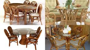A good dining chair combines both comfort and style. Top 20 Cane Dining Table Set Designs Cane Made Dining Chair Design Ideas Rattan Dining Set Youtube