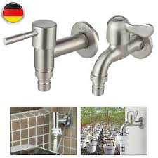 Wenn sie eine neue waschmaschine kaufen, ist der zulaufschlauch im. Edelstahl Gerate Anschlussventil Wasserhahn Waschmaschine Armatur Fur Bad Garten Eur 8 98 Picclick De