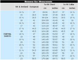 Givenchy Mens Shirt Size Chart Mount Mercy University