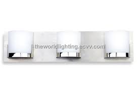 Mounting a light fixture on top of a bathroom vanity mirror is a beautiful way to add light, height, and presence. Bl6012 Chrome Metal Stand Glass Cover Modern Bathroom Vanity Light With 3 Bulbs China From China Manufacturer Manufactory Factory And Supplier On Ecvv Com