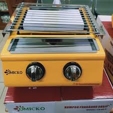 Jual alat panggang sate, sosis, ayam, ikan dan roti harga murah. Omicko Kompor Panggang Sosis 2 Tungku Promo Murah Shopee Indonesia