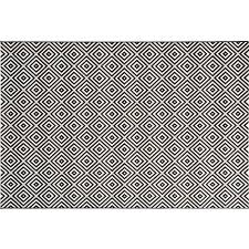Schwarz , maße (breite x länge x höhe): Teppich Outdoor Schwarz Weiss B 160 T 230 Cm Livique