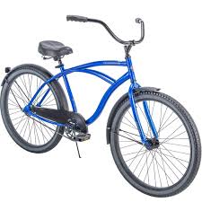 The invention of the training wheels revolutionized the market for children's bicycles, and this was the first huffman bicycle under the huffy brand. Huffy 26 Cranbrook Men S Cruiser Bike With Perfect Fit Frame Walmart Com Walmart Com