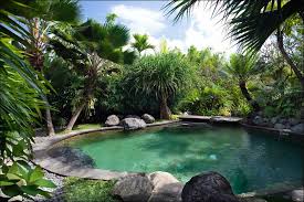 This Property Is An Antique Wooden Javanese House Set Within A Romantic Water Garden Find More Details On Http Www Balilocations Co Terrasse Piscine Eco