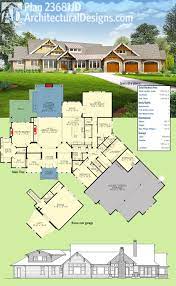 Plans tandem garage plans unique garage plans barn plans outbuilding plans pool house plans shed plans shed plans with multiple sizes. Introducing Architectural Designs House Plan 23681jd This Home Has An Angled 4 Car Tandem Garage Decorative Craftsman House Plans Craftsman House House Plans