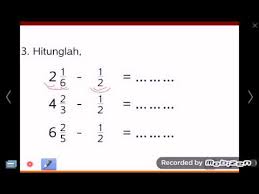 Maybe you would like to learn more about one of these? Matematika Sd Kelas 6 Pecahan Cepat 2 Campuran Youtube