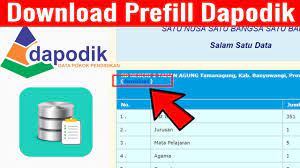 Data prefill aplikasi dapodik versi 2021. Cara Download Prefill Aplikasi Dapodik Terbaru Youtube