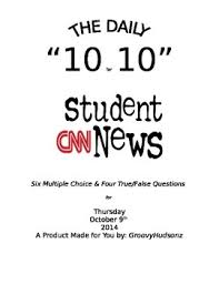 Read on for some hilarious trivia questions that will make your brain and your funny bone work overtime. The Daily 10 For 10 Cnn Student News Current Events Quiz Questions Handout