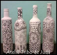 Garrafas Decoradas Wine Bottle Diy Crafts Wine Bottle Decor Bottle Art Create your own wine bottle art. garrafas decoradas wine bottle diy