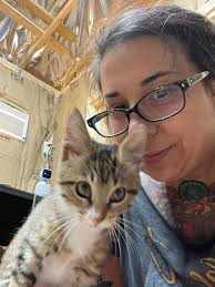 Kona earns kitten treats