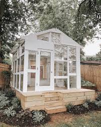 How long did it take? She Shed Chic Potting Sheds Backyard Inspiration Now Hello Lovely