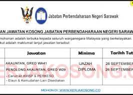 Permohonan jawatan kosong di hrdf telah dibuka kepada warganegara malaysia ba. Jawatan Kosong Sarawak