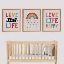 Baby Wall Art Prints Baby Nursery Prints Baby Room Decor Etsy Baby Nursery Prints Baby Wall Art Baby Print Art