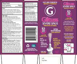 Steroid nasal sprays work extremely well because they reduce inflammation. Giltuss Severe Sinus Nasal Spray