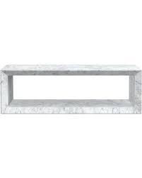 Williams sonoma home carries luxury coffee tables and end tables in metal, gland wood finishes. Spectacular Sales For Pierre Coffee Table White Marble