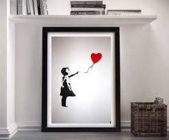 Banksy Balloon Girl Art Australia Framed Banksy Street Art Canvas Prints Banksy Artwork Banksy Prints Canvas Art