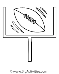 Professional (nfl) football field goal posts have a top of crossbar height of 10' (3.05 m) and inside width of 18.5' (5.64 m). Grey Cup Medium Word Search Football And Goal Post